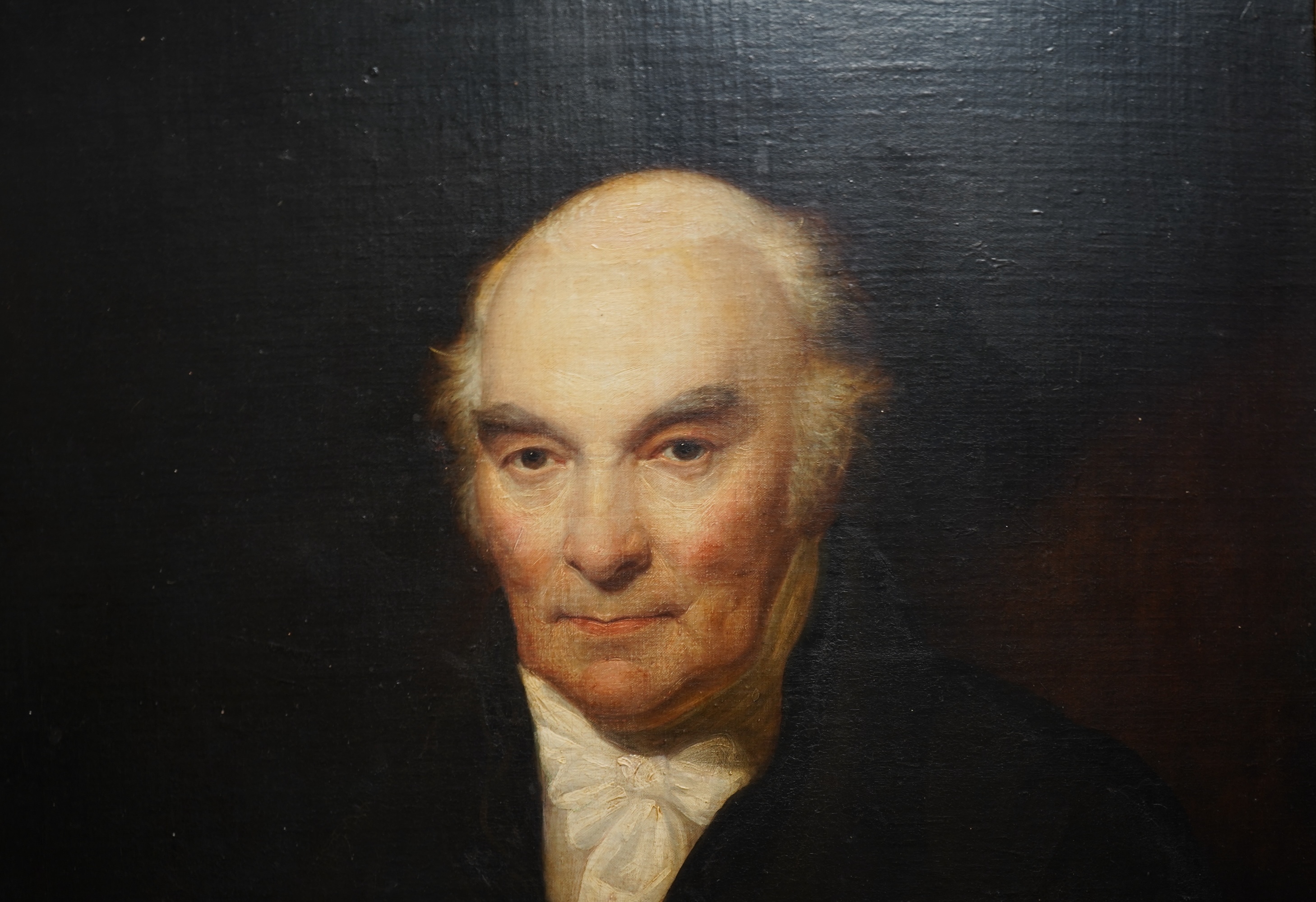 English School, 19th century, A pair of Bickersteth family portraits, probably a husband and wife